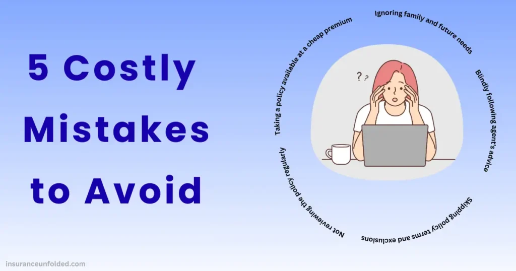 common insurance mistakes to avoid.